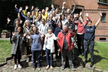 Gruppenbild beim Engagiertentreffen