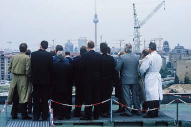 Baustelle am Potsdamer Platz, Berlin, Blick Richtung Osten, 1994