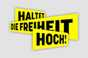 Logo Haltet die Freiheit hoch